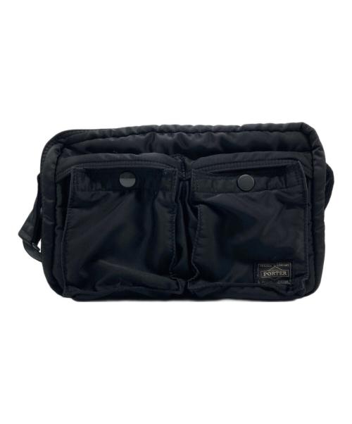 PORTER（ポーター）PORTER (ポーター) ウエストバッグ ブラックの古着・服飾アイテム