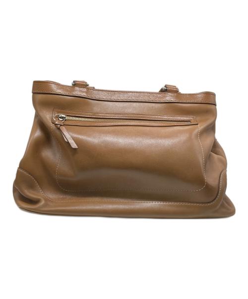 COACH（コーチ）COACH (コーチ) レザーハンドバッグ ブラウンの古着・服飾アイテム