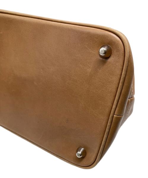 COACH（コーチ）COACH (コーチ) レザーハンドバッグ ブラウンの古着・服飾アイテム