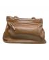 COACH (コーチ) レザーハンドバッグ ブラウン：6000円