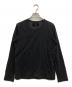 Y's（ワイズ）の古着「WRINKLE JERSEY Y'S STITCH LONG SLEEVE T」｜グレー