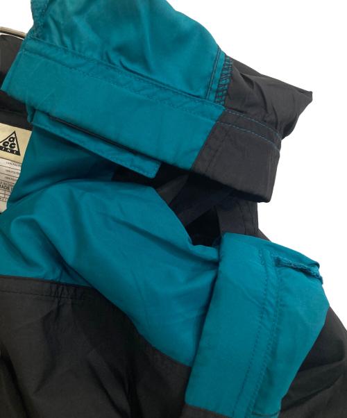 NIKE ACG（ナイキエーシージー）NIKE ACG (ナイキエーシージー) アノラックパーカー ブルー×ブラック サイズ:Lの古着・服飾アイテム