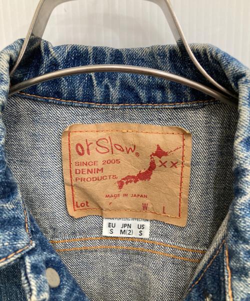 orSlow（オアスロウ）orSlow (オアスロウ) 3rd型デニムジャケット インディゴ サイズ:Sの古着・服飾アイテム