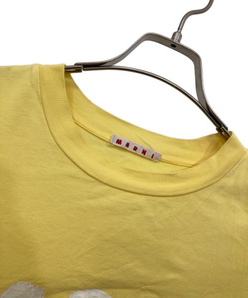 MARNI（マルニ）MARNI (マルニ) マルニレタリングプリントT イエロー サイズ:38の古着・服飾アイテム