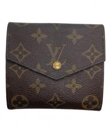 LOUIS VUITTON（ルイ ヴィトン）の古着「2つ折り財布」｜ブラウン