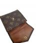 中古・古着 LOUIS VUITTON (ルイ ヴィトン) 2つ折り財布 ブラウン：6000円