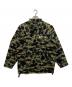 A BATHING APE（アベイシングエイプ）の古着「カモ柄コーチジャケット」｜グリーン