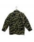 A BATHING APE (アベイシングエイプ) カモ柄コーチジャケット グリーン サイズ:M：19000円