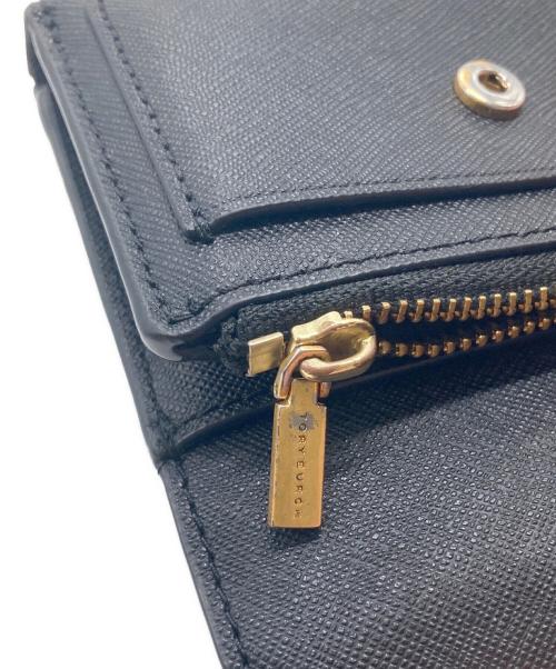 TORY BURCH（トリーバーチ）TORY BURCH (トリーバーチ) 3つ折り財布 ブラックの古着・服飾アイテム