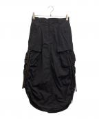 STUDIOUSステュディオス）の古着「Drawstring Cargo Skirt」｜ブラウン