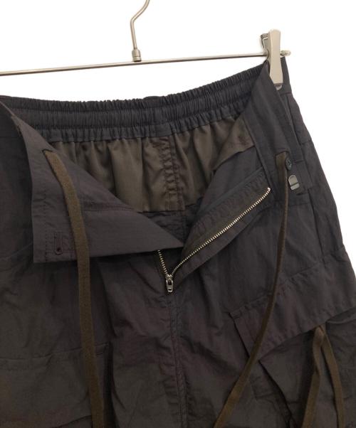 STUDIOUS（ステュディオス）STUDIOUS (ステュディオス) Drawstring Cargo Skirt ブラウン サイズ:1の古着・服飾アイテム