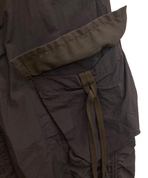 STUDIOUS（ステュディオス）STUDIOUS (ステュディオス) Drawstring Cargo Skirt ブラウン サイズ:1の古着・服飾アイテム