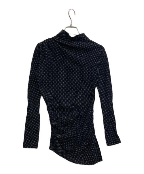BELPER（ベルパー）BELPER (ベルパー) DOT TWISTED TOP ブラック サイズ:1の古着・服飾アイテム