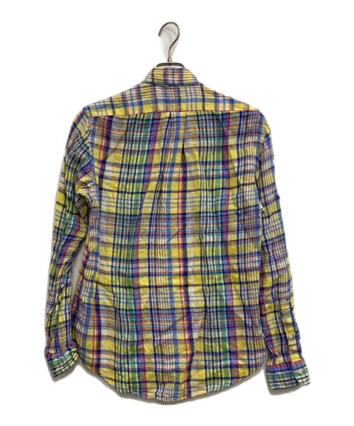 POLO RALPH LAUREN（ポロ・ラルフローレン）POLO RALPH LAUREN (ポロ・ラルフローレン) リネンチェックシャツ マルチカラー サイズ:Sの古着・服飾アイテム