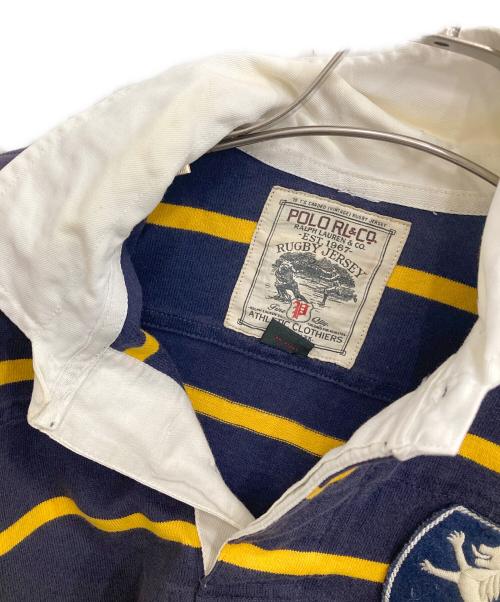 POLO RALPH LAUREN（ポロ・ラルフローレン）POLO RALPH LAUREN (ポロ・ラルフローレン) ラグビーシャツ ネイビー サイズ:Sの古着・服飾アイテム