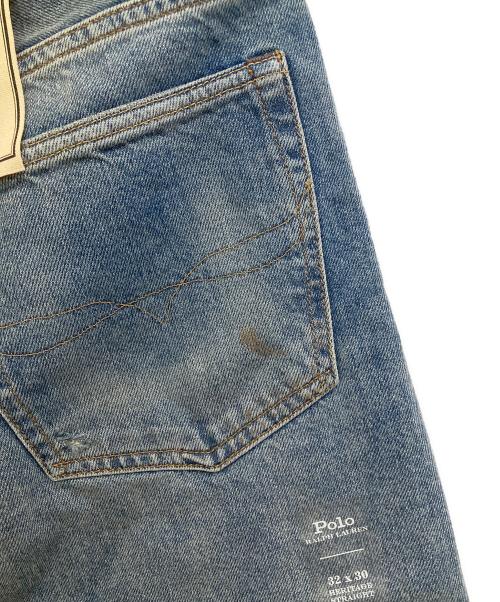 POLO RALPH LAUREN（ポロ・ラルフローレン）POLO RALPH LAUREN (ポロ・ラルフローレン) デニムパンツ インディゴ サイズ:SIZE W32×L30 未使用品の古着・服飾アイテム
