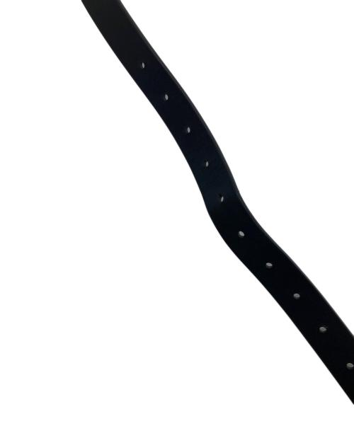 AURALEE（オーラリー）AURALEE (オーラリー) SQUARE BUCKLE BELT ブラック サイズ:Mの古着・服飾アイテム