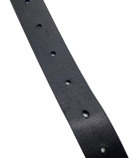 AURALEE（オーラリー）AURALEE (オーラリー) SQUARE BUCKLE BELT ブラック サイズ:Mの古着・服飾アイテム