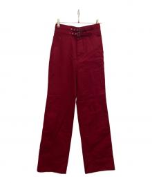 LITTLEBIG（リトルビッグ）の古着「Cotton Gurkha Trousers」｜レッド