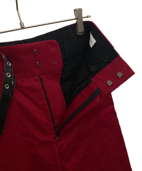 LITTLEBIG（リトルビッグ）LITTLEBIG (リトルビッグ) Cotton Gurkha Trousers レッド サイズ:SIZE 44の古着・服飾アイテム