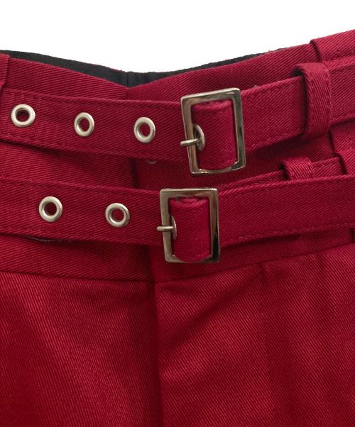 LITTLEBIG（リトルビッグ）LITTLEBIG (リトルビッグ) Cotton Gurkha Trousers レッド サイズ:SIZE 44の古着・服飾アイテム