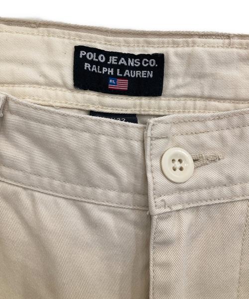 RALPH LAUREN（ラルフローレン）RALPH LAUREN (ラルフローレン) カーゴパンツ アイボリー サイズ:W32×L32の古着・服飾アイテム