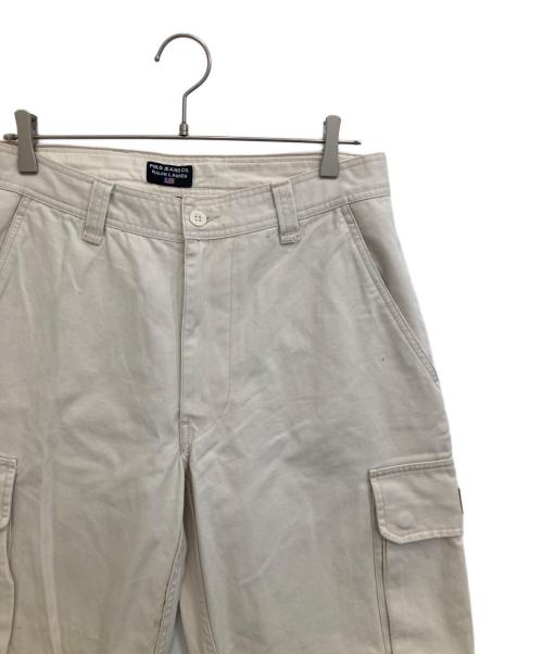 RALPH LAUREN（ラルフローレン）RALPH LAUREN (ラルフローレン) カーゴパンツ アイボリー サイズ:W32×L32の古着・服飾アイテム