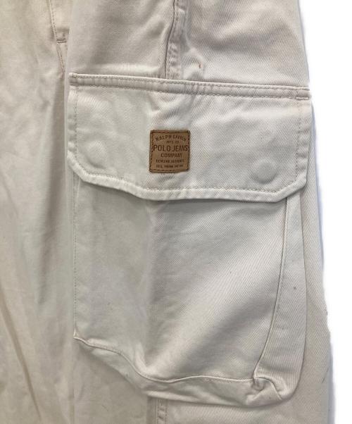 RALPH LAUREN（ラルフローレン）RALPH LAUREN (ラルフローレン) カーゴパンツ アイボリー サイズ:W32×L32の古着・服飾アイテム