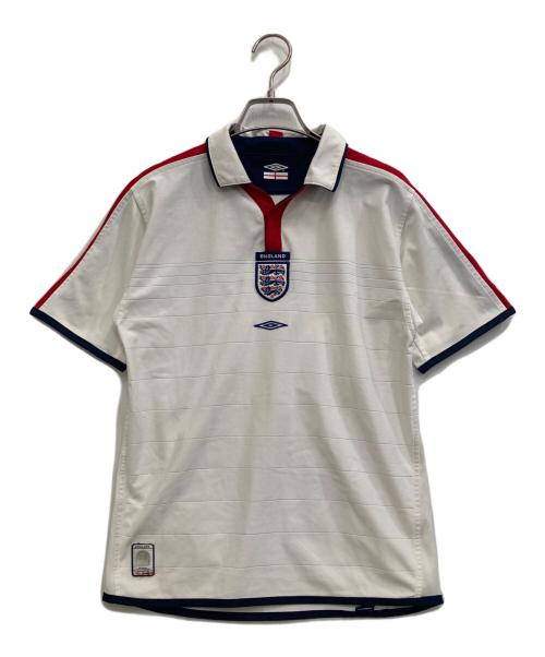 UMBRO（アンブロ）UMBRO (アンブロ) ゲームポロシャツ ホワイト サイズ:-の古着・服飾アイテム