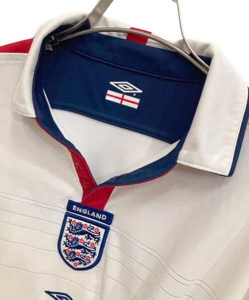 UMBRO（アンブロ）UMBRO (アンブロ) ゲームポロシャツ ホワイト サイズ:-の古着・服飾アイテム