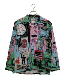 WACKO MARIA×Jean-Michel Basquiat（ワコマリア×ジャン ミシェル バスキア）の古着「バスキアアロハシャツ」｜マルチカラー