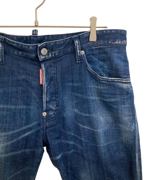 DSQUARED2（ディースクエアード）DSQUARED2 (ディースクエアード) SKATER JEAN インディゴ サイズ:52の古着・服飾アイテム