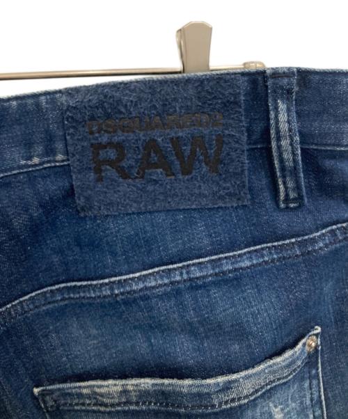 DSQUARED2（ディースクエアード）DSQUARED2 (ディースクエアード) SKATER JEAN インディゴ サイズ:52の古着・服飾アイテム