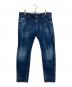 DSQUARED2（ディースクエアード）の古着「SKATER JEAN」｜インディゴ