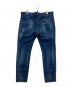 DSQUARED2 (ディースクエアード) SKATER JEAN インディゴ サイズ:52：21000円