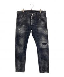 DSQUARED2（ディースクエアード）の古着「SKATER JEAN」｜ブラック