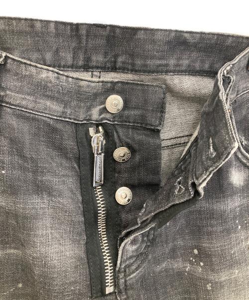 DSQUARED2（ディースクエアード）DSQUARED2 (ディースクエアード) SKATER JEAN ブラック サイズ:50の古着・服飾アイテム