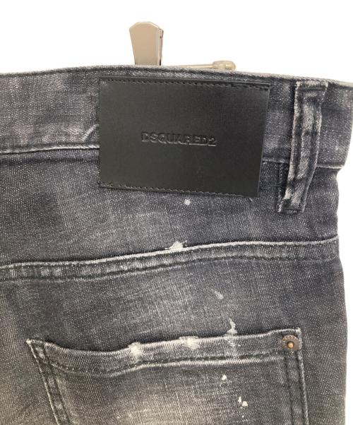 DSQUARED2（ディースクエアード）DSQUARED2 (ディースクエアード) SKATER JEAN ブラック サイズ:50の古着・服飾アイテム