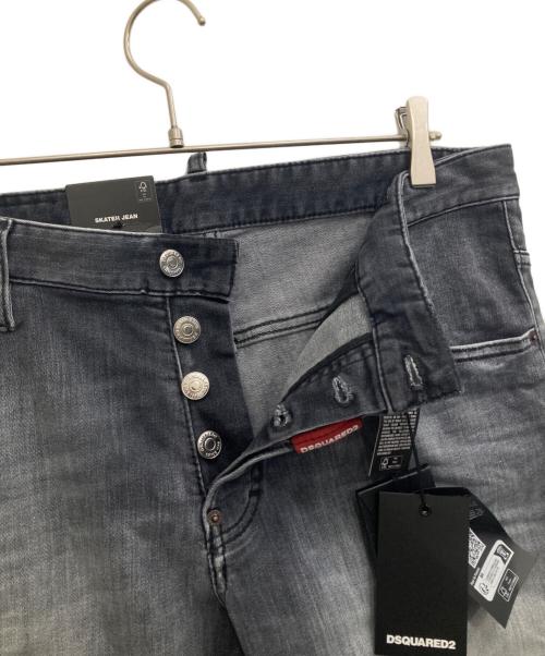 DSQUARED2（ディースクエアード）DSQUARED2 (ディースクエアード) SKATER JEAN グレー サイズ:SIZE 52 未使用品の古着・服飾アイテム
