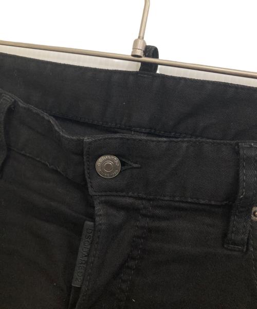 DSQUARED2（ディースクエアード）DSQUARED2 (ディースクエアード) SKATER JEAN ブラック サイズ:	SIZE 50の古着・服飾アイテム