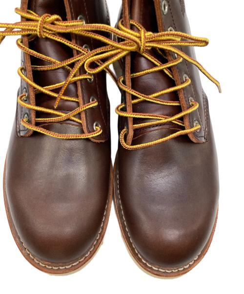 RED WING（レッドウィング）RED WING (レッドウィング) 8158プレーントゥブーツ ブラウン サイズ:US9の古着・服飾アイテム