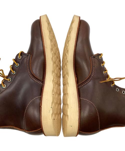 RED WING（レッドウィング）RED WING (レッドウィング) 8158プレーントゥブーツ ブラウン サイズ:US9の古着・服飾アイテム
