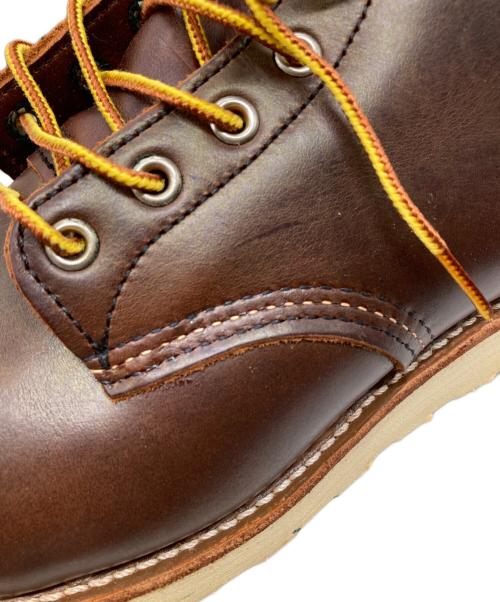 RED WING（レッドウィング）RED WING (レッドウィング) 8158プレーントゥブーツ ブラウン サイズ:US9の古着・服飾アイテム