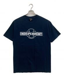 INDEPENDENT（インディペンデント）の古着「NHSタグ半袖プリントTシャツ」｜ブラック