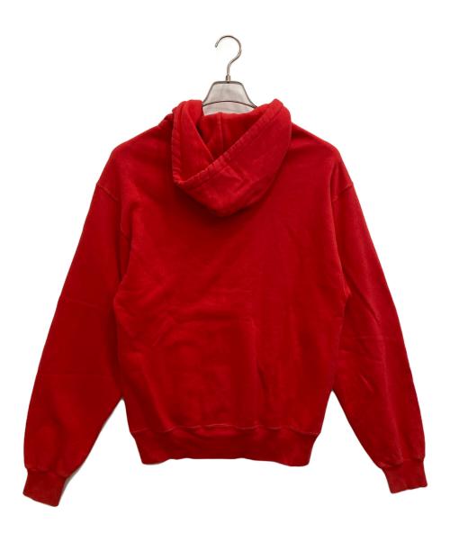 RUSSELL ATHLETIC（ラッセルアスレチック）RUSSELL ATHLETIC (ラッセルアスレチック) ヘンリーネックパーカー レッド サイズ:Mの古着・服飾アイテム