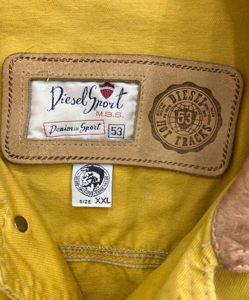 DIESEL SPORT（ディーゼルスポーツ）DIESEL SPORT (ディーゼルスポーツ) ジャケット イエロー サイズ:XXLの古着・服飾アイテム