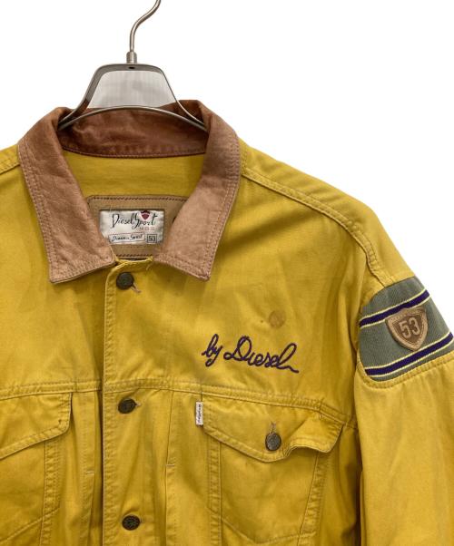DIESEL SPORT（ディーゼルスポーツ）DIESEL SPORT (ディーゼルスポーツ) ジャケット イエロー サイズ:XXLの古着・服飾アイテム