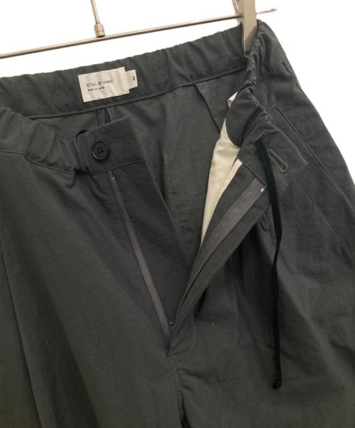 STILL BY HAND（スティルバイハンド）STILL BY HAND (スティルバイハンド) ナイロンタスランタックパンツ グレー サイズ:SIZE 44の古着・服飾アイテム