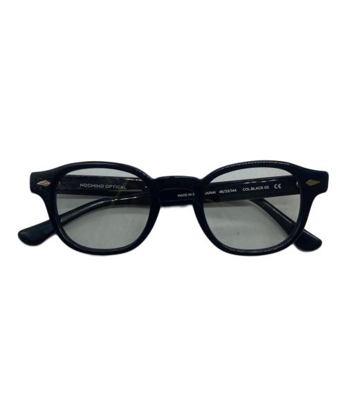 NOCHINO OPTICAL（ノチノオプティカル）NOCHINO OPTICAL (ノチノオプティカル) 眼鏡 ブラックの古着・服飾アイテム