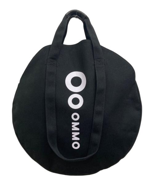 OMMO（オーエムエムオー）OMMO (オーエムエムオー) LOGO CIRCLE TOTE ブラックの古着・服飾アイテム